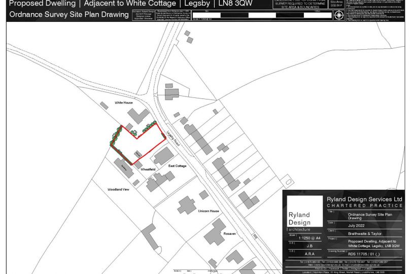 Building Plot, Main Road, Legsby