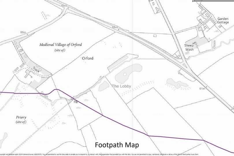 22.73 Acres Grassland – Orford Road, Stainton le Vale