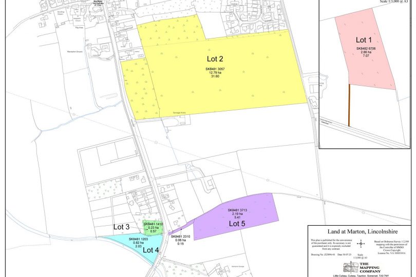 46.68 Acres Agricultural Land, Marton, Gainsborough
