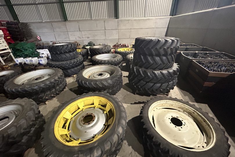 Quantity of Row Crop Wheels and Tyres